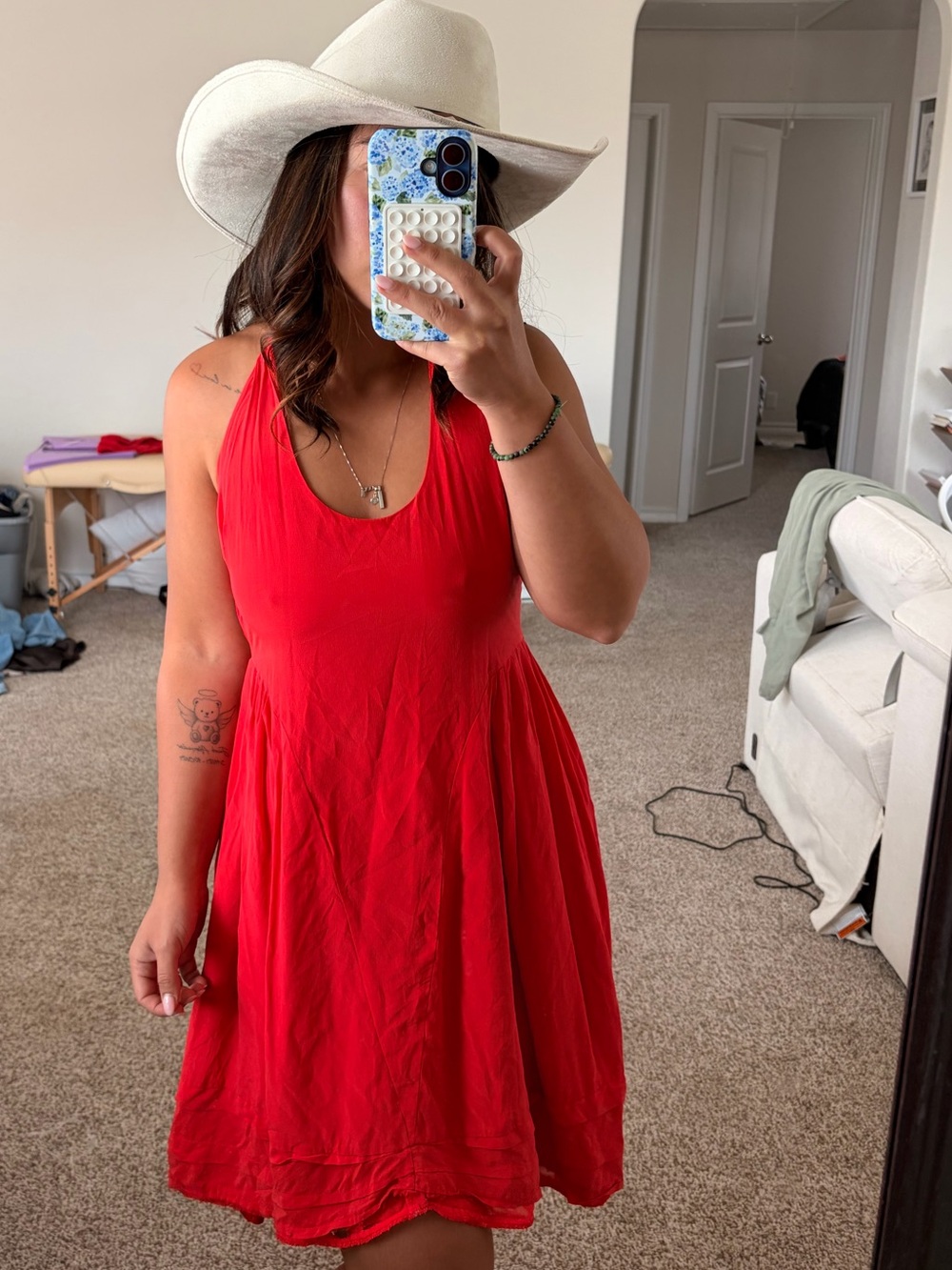 Vintage Juicy Couture Bright Red Dress